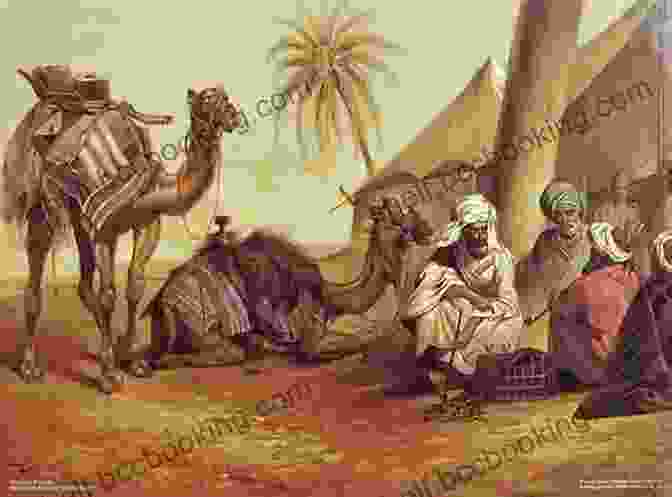 A Bustling Street Scene In 9th Century Baghdad, With Merchants, Camels, And People From All Walks Of Life. The Caliph S Sister: Nana Asma U 1793 1865 Teacher Poet And Islamic Leader