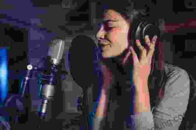 A Close Up Of A Voice Actor Delivering A Vocal Performance In A Recording Studio. Voiceovers: Techniques And Tactics For Success