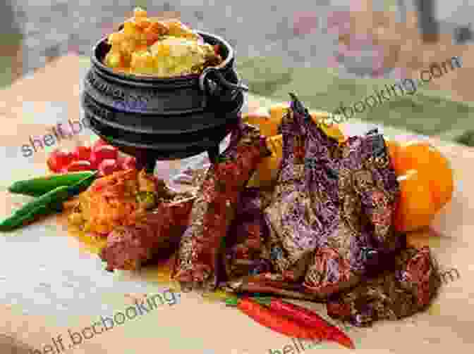 A Delicious Spread Of South African Cuisine Featuring Braaied Meats, Curries, Seafood, And Desserts Greedy Girl : (A South African Interlude)