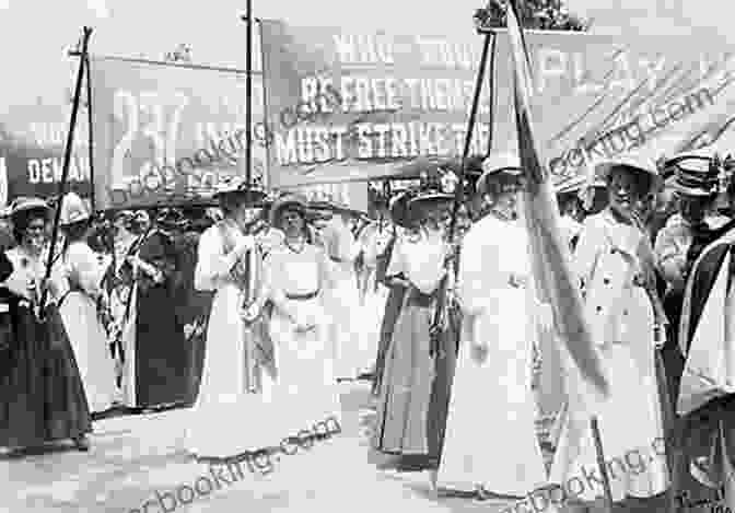 A Group Of Suffragettes Marching Down A Street, Carrying Banners And Placards Sharp: The Women Who Made An Art Of Having An Opinion