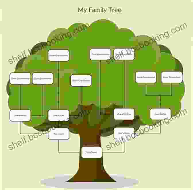 A Large Family Tree Chart, With Names And Dates Genealogy 101: The Complete Guide To Beginning Your Family Search