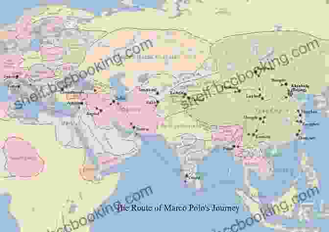 A Map Depicting Marco Polo's Extensive Travels Across Asia, Highlighting Key Destinations And Routes Marco Polo Jean Menzies