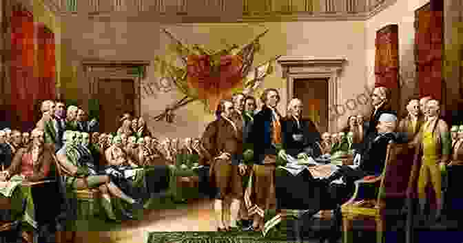 A Painting Depicting The Signing Of The Declaration Of Independence By The Founding Fathers Revolutionary Leadership: Essential Lessons From The Men And Women Of The American Revolution