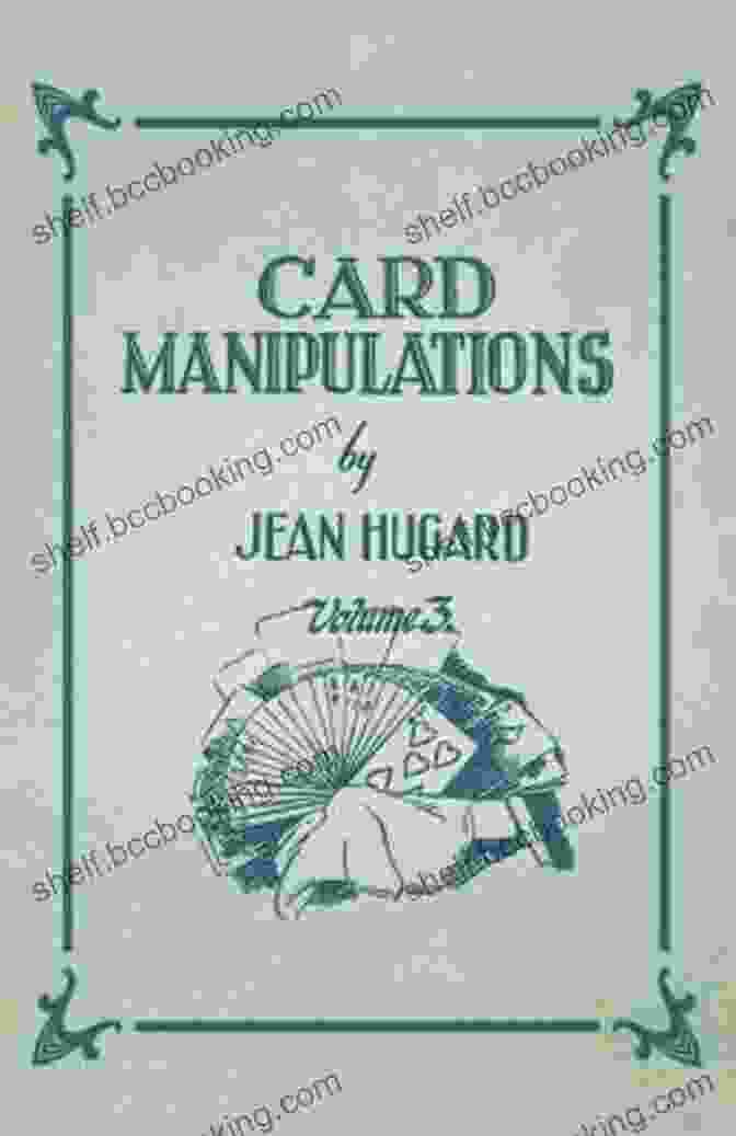 A Photograph Of Card Manipulations Volume 1, A Red Hardcover Book With A Detailed Illustration Of A Magician Performing A Card Trick On Its Cover. Card Manipulations Volume 3 Jean Hugard