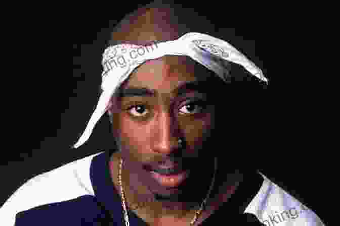 A Portrait Of Tupac Shakur, The Renowned Poet And Rapper, Known For His Powerful And Thought Provoking Lyrics. The Rose That Grew From Concrete