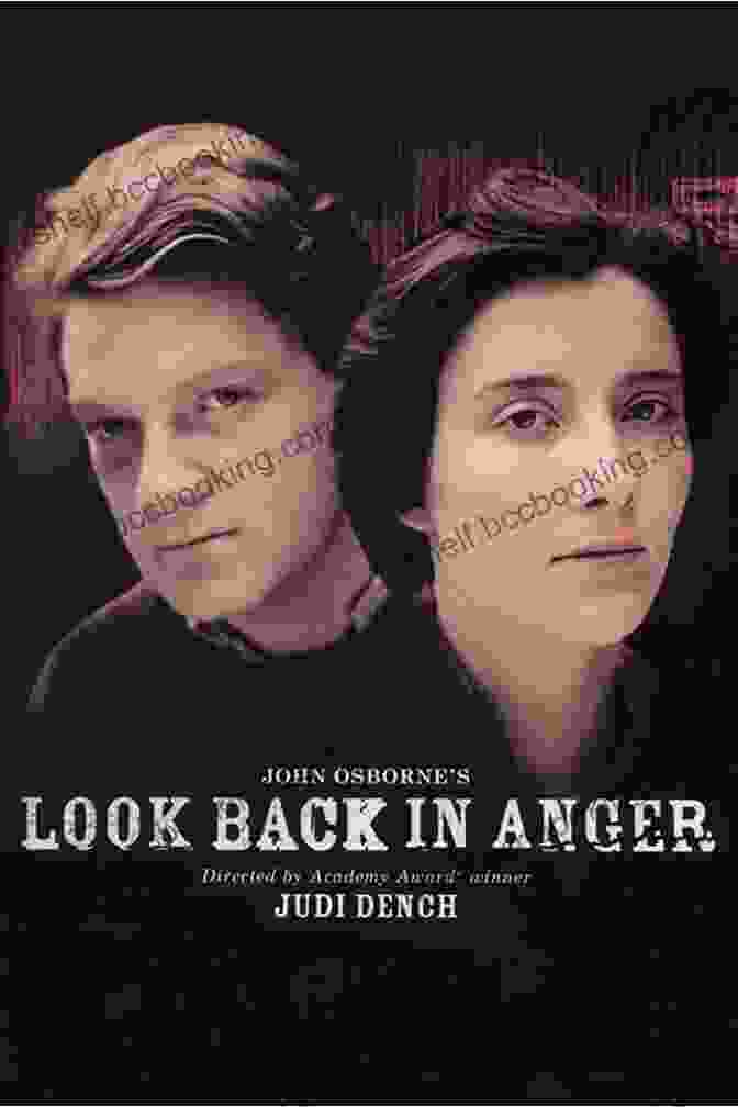 A Poster For A Production Of Look Back In Anger, Featuring A Close Up Of Jimmy Porter's Face. Look Back In Anger John Osborne