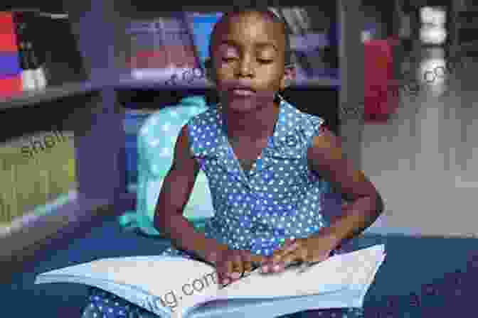 A Smiling Young Girl Reading A Braille Book B Is For Braille: Providing A Braille Rich Environment For Your Blind Early Learner