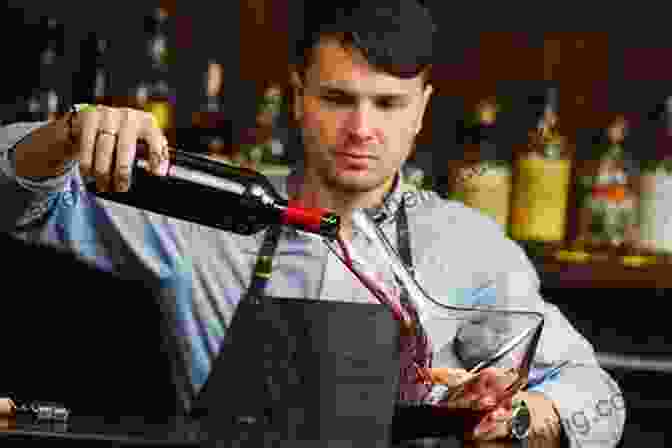 A Sommelier Pouring Wine Into A Glass, Surrounded By Bottles Of Wine. Tasting Pleasure: Confessions Of A Wine Lover