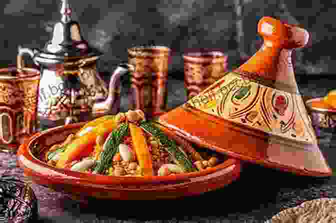 A Tagine, A Traditional Arab Dish Made From A Stew Of Meat, Vegetables, And Spices, Cooked In A Clay Pot. Arabiyya: Recipes From The Life Of An Arab In Diaspora A Cookbook