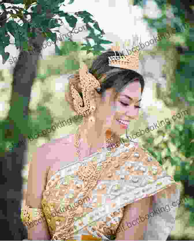 A Timeless And Elegant Cambodian Woman With A Serene Expression. Asia Exotic Traditional PhotoBook Volume1: A Beauty Of South East Asia Woman In Different Countries Collection Photography By A Female Photographer From Thailand