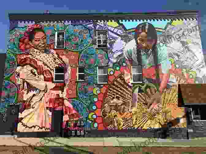 A Vibrant Street Mural Depicting A Diverse Community Engaged In Creative Expression. Local Acts: Community Based Performance In The United States (Rutgers Series: The Public Life Of The Arts)