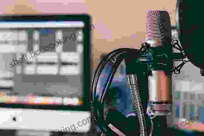 A Voice Actor Recording A Podcast Episode In A Recording Studio. Voiceovers: Techniques And Tactics For Success