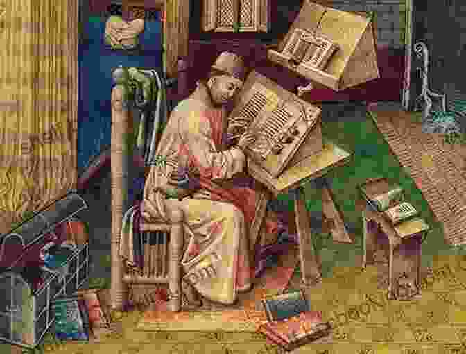 A Writer Working On A Manuscript In A Renaissance Study The Civilization Of The Renaissance