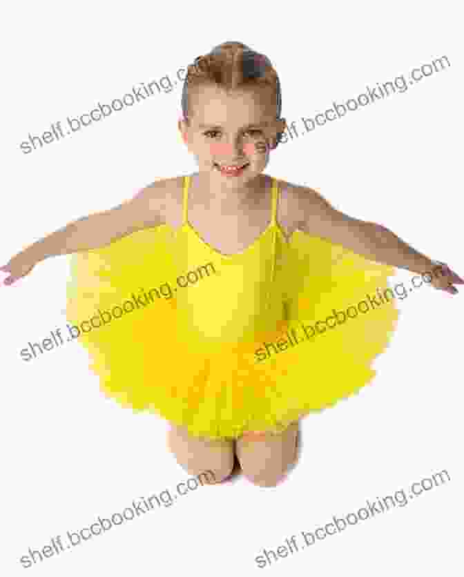 A Young Ballerina In A Yellow Tutu, Gracefully Performing A Dance Move. The Yellow Tutu Kirsten Bramsen
