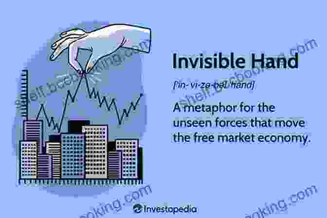 An Illustration Of The Invisible Hand Metaphor, With Interconnected Gears Representing The Market's Self Regulating Mechanisms. Visible Hand: A Wealth Of Notions On The Miracle Of The Market