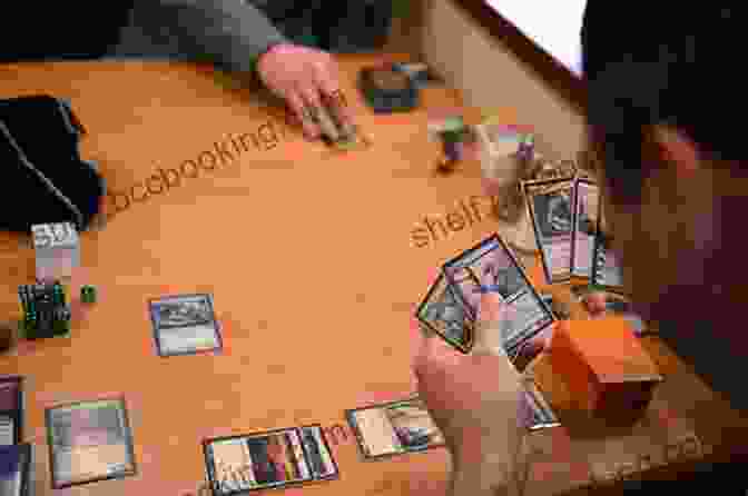 An Image Of A Group Of Friends Playing Magic: The Gathering Magic: The Gathering: Planes Of The Multiverse: A Visual History (Magic The Gathering)