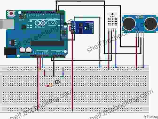 An Image Of An Arduino Board, With Various Sensors Connected To It Making Things Talk: Using Sensors Networks And Arduino To See Hear And Feel Your World