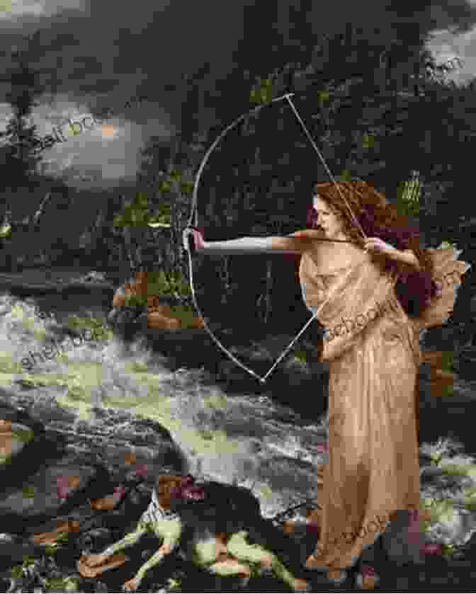 Atalanta, A Young Heroine, Stands Defiantly With Her Bow And Arrow, Ready To Face The Arcadian Beast. Atalanta And The Arcadian Beast (Young Heroes 3)