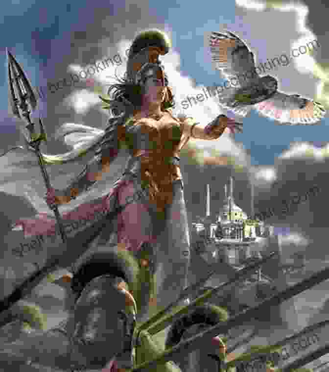 Athena, The Goddess Of Wisdom And War, In Full Armor The Game Of Gods 2: The Death Of Champions A LitRPG / Gamelit Dystopian Fantasy Novel