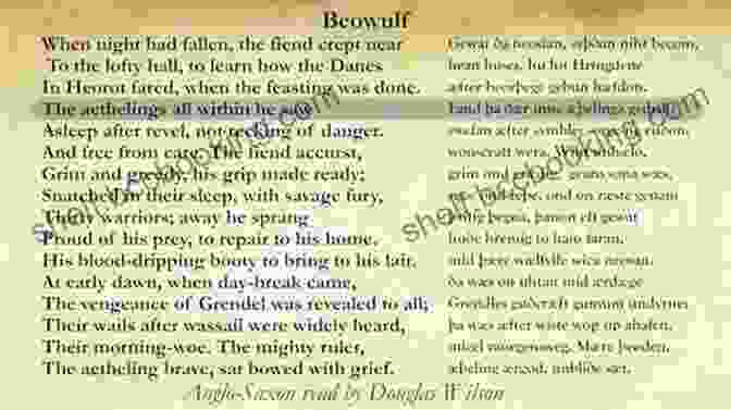 Beowulf By Michael Morpurgo: A Captivating Retelling Of The Legendary Anglo Saxon Poem Beowulf Michael Morpurgo