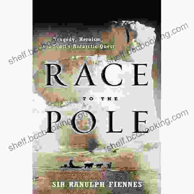 Blizzard: Race To The Pole Book Cover, Featuring A Team Of Explorers On A Snow Covered Mountaintop Blizzard Race To The Pole
