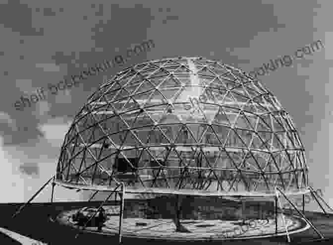 Buckminster Fuller Sitting In A Geodesic Dome Everything I Know Buckminster Fuller