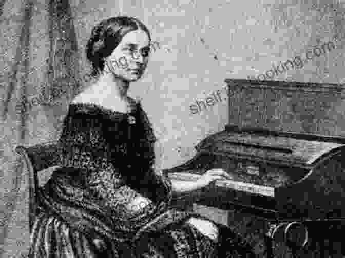 Clara Schumann At Her Writing Desk, Composing Her Own Music Clara Schumann Pianist And Composer