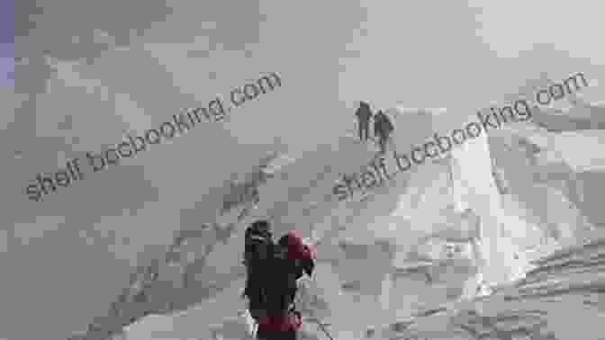 Climbers Battling Against A Raging Storm On A Mountainside The Mountain (Ryan Decker 3)