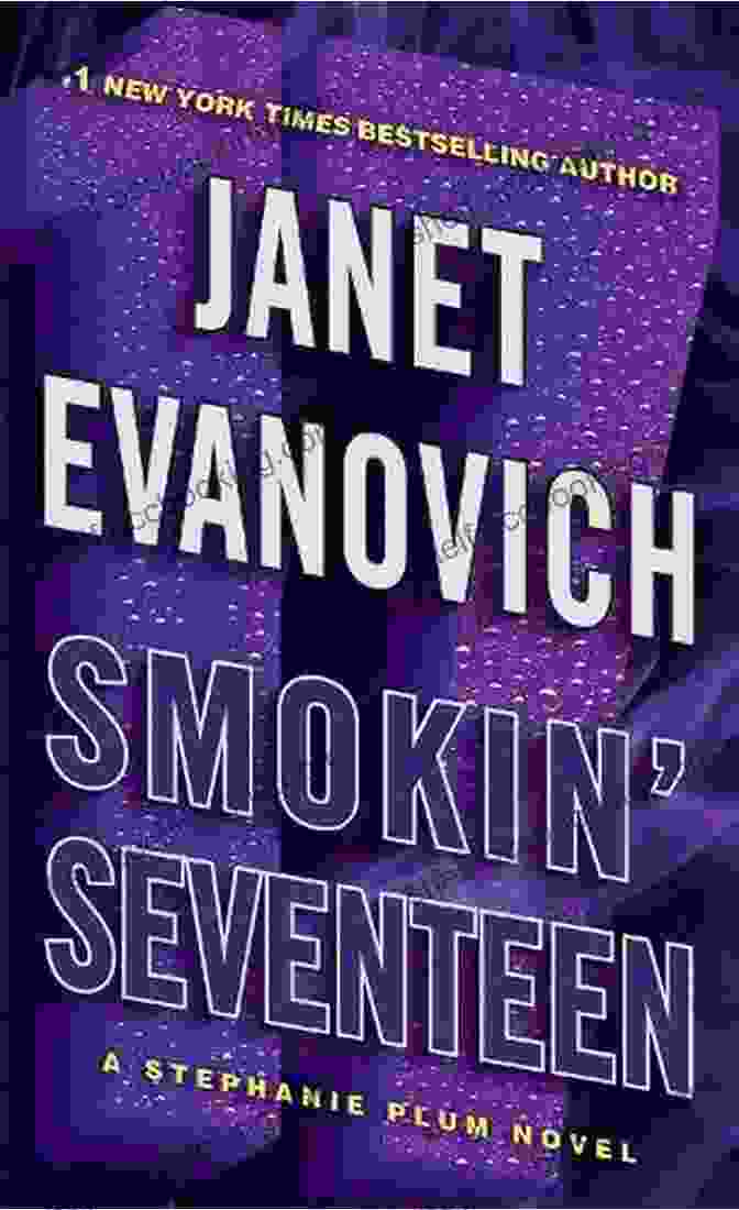 Cover Of Smokin' Seventeen By Janet Evanovich Featuring Stephanie Plum Holding A Gun Smokin Seventeen: A Stephanie Plum Novel