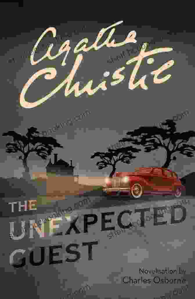 Cover Of 'The Unexpected Guest' Novel Featuring A Silhouette Of A Woman Standing Amidst The African Savanna The Unexpected Guest : A Novel Out Of Africa