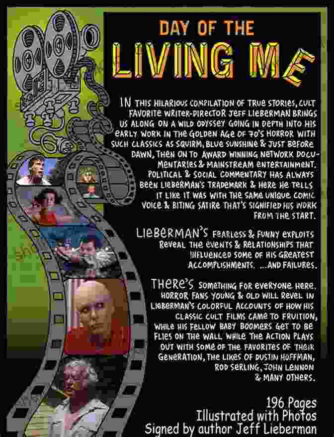 Day Of The Living Me Book Cover Day Of The Living Me: Adventures Of A Subversive Cult Filmmaker From The Golden Age