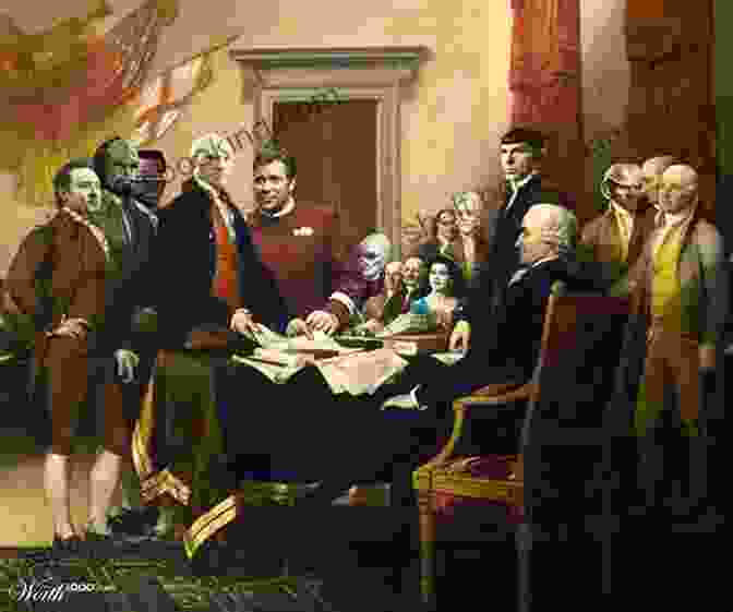 Depiction Of The Signing Of The Declaration Of Independence, Capturing The Momentous Occasion Building The American Republic Volume 2: A Narrative History From 1877