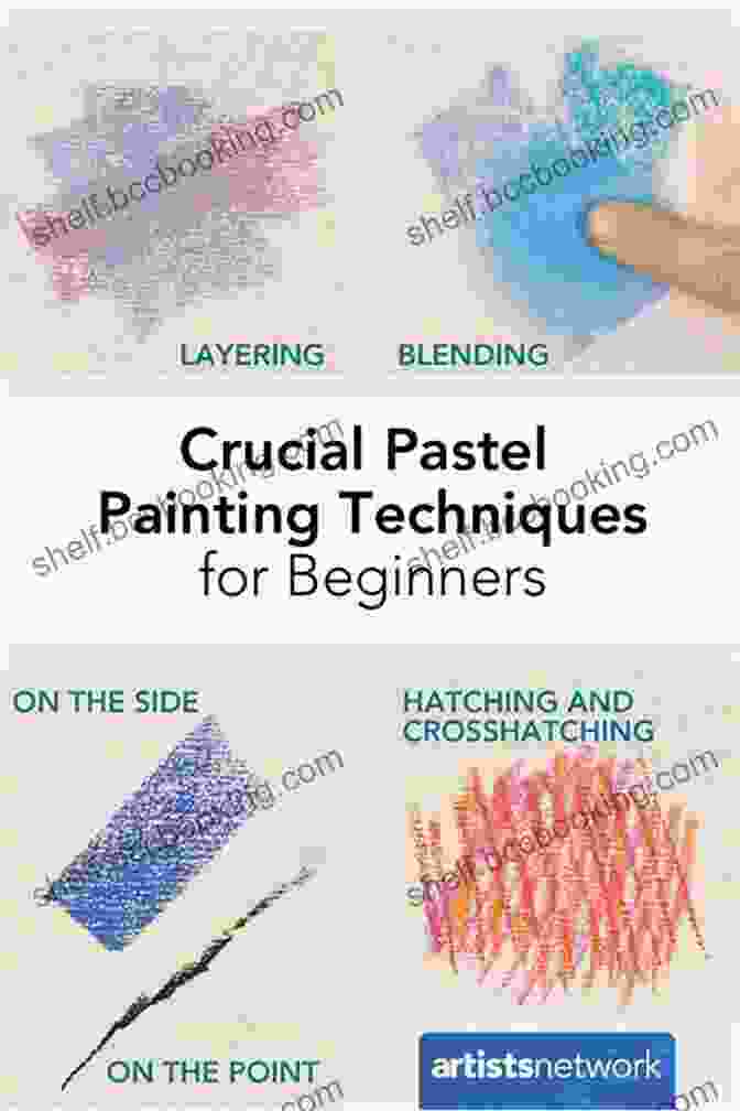Diagram Showcasing Different Pastel Painting Techniques Exploring Landscape In Pastels: A Painter S Diary