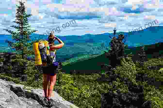 Group Of Hikers Trekking Through A Lush Green Forest On The Appalachian Trail, With Mountains In The Distance A Walk For Sunshine: A 2 160 Mile Expedition For Charity On The Appalachian Trail