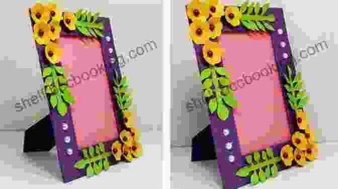 Handmade Photo Frame With Floral Embellishments Mother S Day Crafts (CraftBooks) Jean Eick