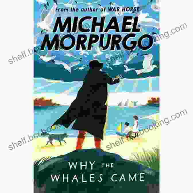 Hands Holding A Copy Of 'Why The Whales Came' Why The Whales Came Michael Morpurgo