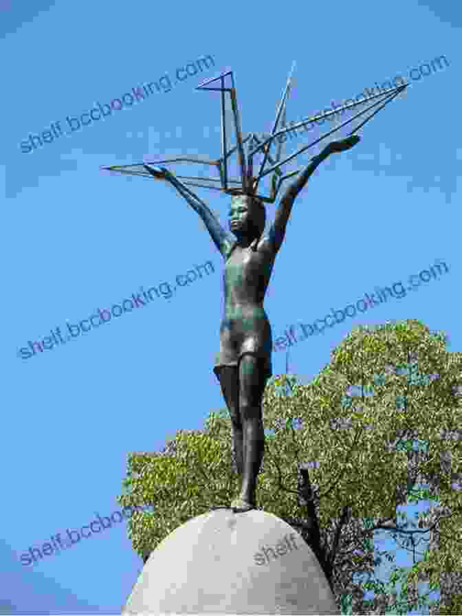 Hiroshima Maiden Holding A Peace Crane Hiroshima Maidens Rodney Barker