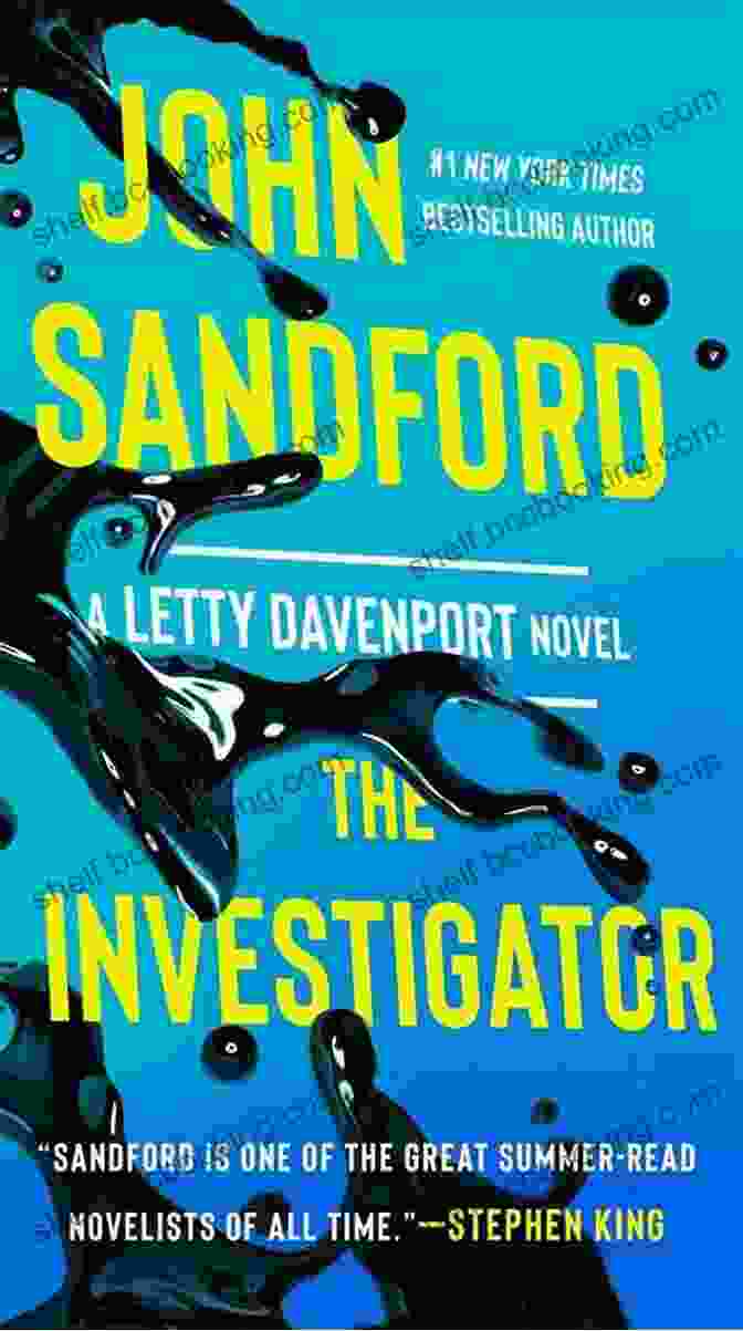 John Sandford, The Acclaimed Author Of The Investigator, Looking Thoughtful And Intense SUMMARY OF THE INVESTIGATOR BY JOHN SANDFORD