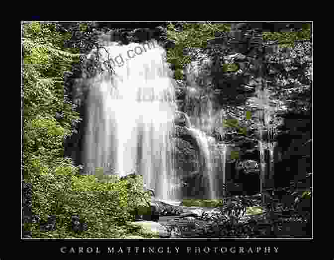 Majestic Waterfall Gushing Over Rocks In The Great Smoky Mountains National Park Moon North Carolina: With Great Smoky Mountains National Park (Travel Guide)