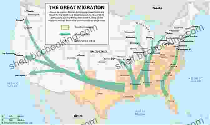 Map Showing The Migration Patterns Of People From The Great Lakes Region Arab Detroit: From Margin To Mainstream (Great Lakes Series)