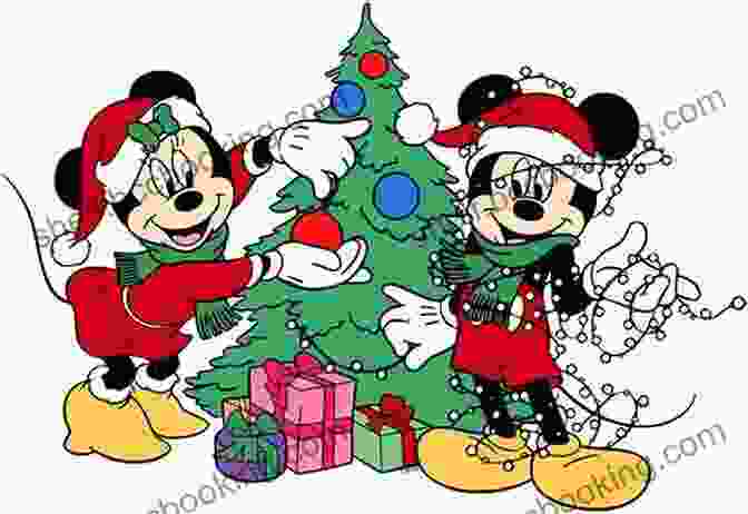 Mitzi The Cat And Squeaky The Mouse Decorating A Christmas Tree Together A CAT AND MOUSE CHRISTMAS