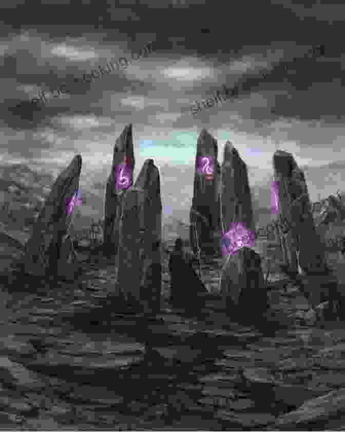Mystical Landscape Of Avalon With Stone Circles The Grail King (Druids Of Avalon 2)