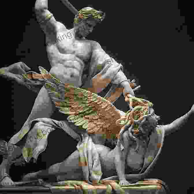 Perseus Slaying The Gorgon Medusa, An Iconic Scene From Tanglewood Tales. Tanglewood Tales Nathaniel Hawthorne