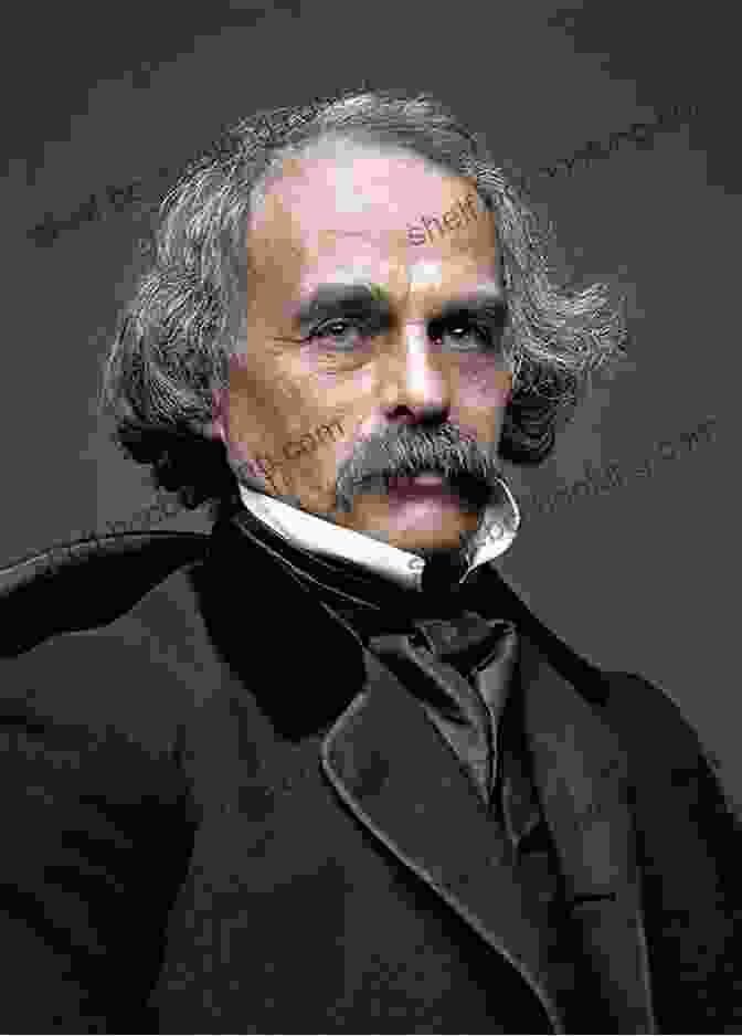 Portrait Of Nathaniel Hawthorne, Renowned American Author And Creator Of Tanglewood Tales. Tanglewood Tales Nathaniel Hawthorne