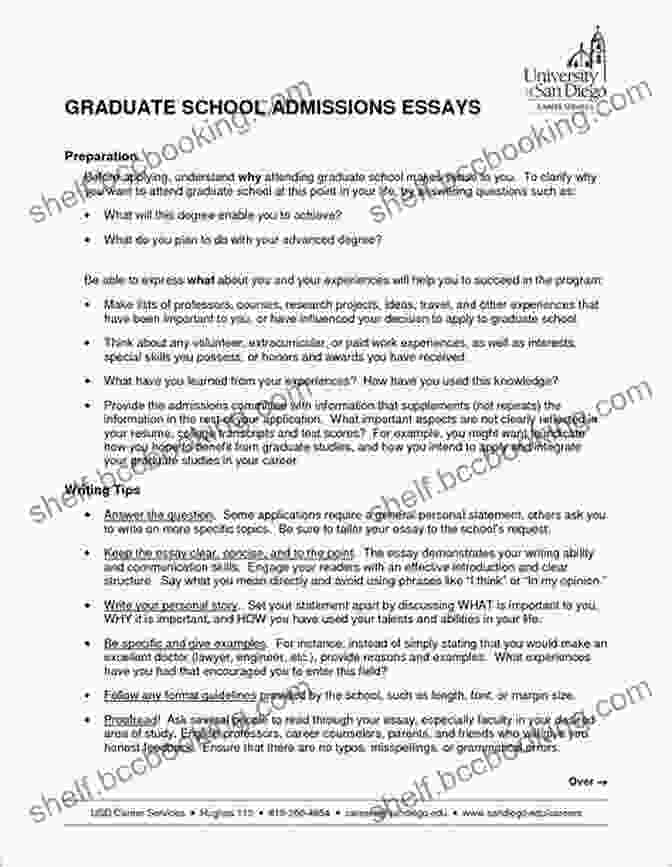 Short Guide To Developing Writing Sample For Admission To Us Graduate Program 4 Steps To The Graduate School Writing Sample: A Short Guide To Developing A Writing Sample For Admission To A US Graduate Program In The Humanities (Winning Applications 2)
