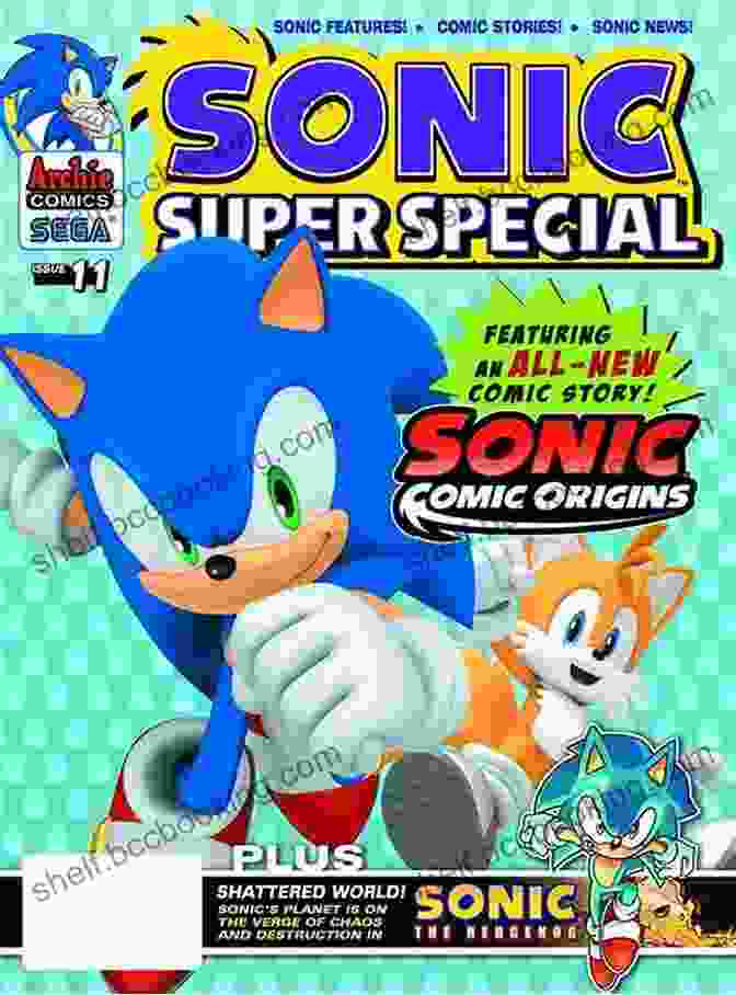 Sonic The Hedgehog On A Magazine Cover Welcome To The World Of Sonic (Sonic The Hedgehog)