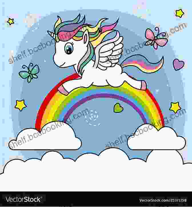 Sparkle And The Unicorn Flying Through A Rainbow A Glittering Gallop #8 (Magic Kitten)