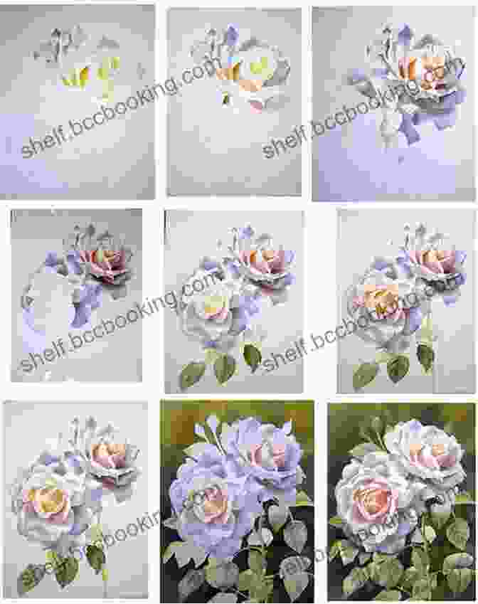Step By Step Watercolor Flower Painting Process How To Paint Flowers Plants: In Watercolour