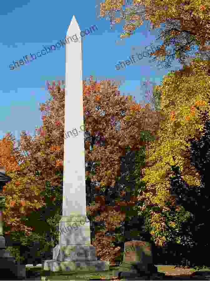 Tall, White Obelisk Surrounded By Trees Truman Jean Reidy