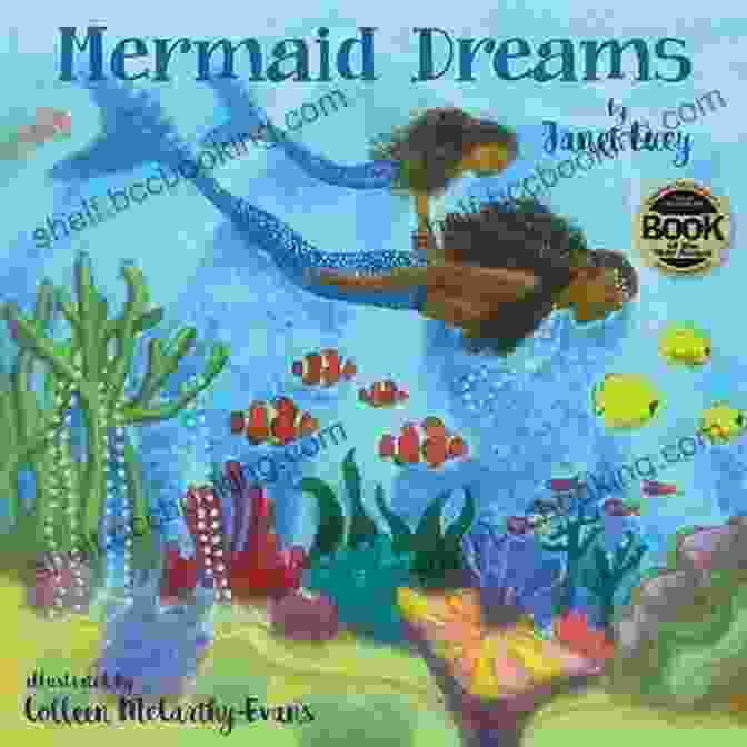 The Captivating Cover Of 'Mermaid Dreams' By Janet Lucy, Featuring A Breathtaking Underwater Scene With A Majestic Mermaid Mermaid Dreams Janet Lucy